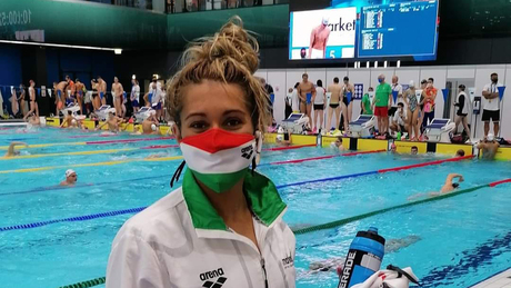 Egyéni csúcsot úszott Halmai Petra az úszó Eb középdöntőjében