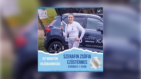 Ezüstérmet nyert Szerafin Zsófia a maratoni vb-n!