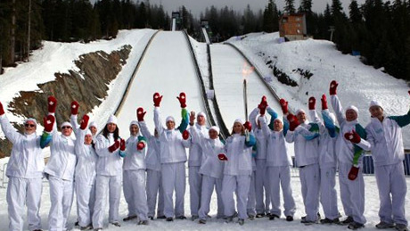 Tízméteres hó a téli olimpia helyszínén