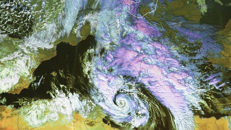 Mediterrán ciklon hatása alá kerülünk