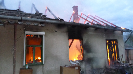 Leégett egy családi ház Kisberényben
