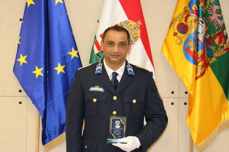 Bűnügyi szakterületen Szigeti Zoltán r. zászlós, a Fonyódi Rendőrkapitányság munkatársa kapta meg az elismerést.