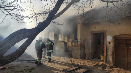 Családi ház lángolt Som egyik utcájában