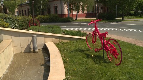 Rózsaszínben a város