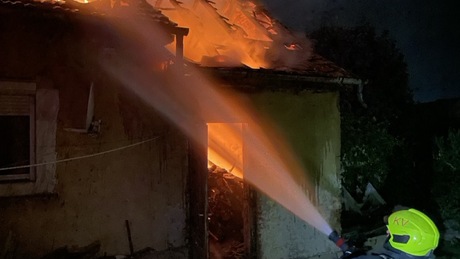 Családi ház lángolt Kaposváron