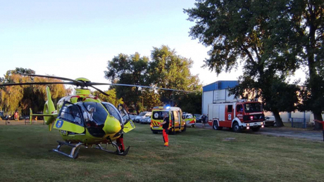 Mentőhelikopter érkezett egy kövekre zuhant férfiért Balatonlellére