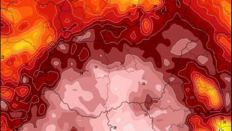 Folytatódik az országos hőség