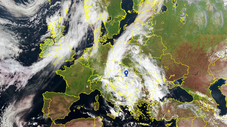 Hétfőn még a mediterrán ciklon alakítja időjárásunkat