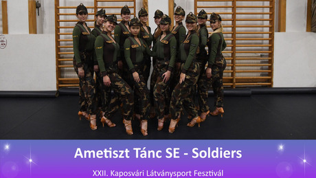 Ametiszt Tánc SE - Soldiers